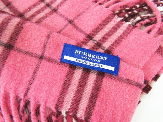 burberry scarf label