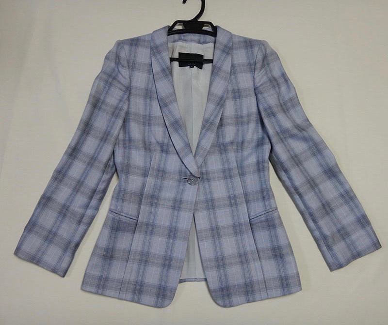 Giorgio Armani ジョルジオアルマーニ ジャケット ブルー サイズ36 古着 中古 t-003 y16-3748|レイライン
