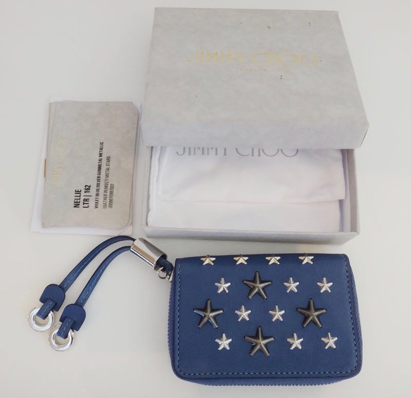 売れ筋がひ！ 美品 JIMMY CHOO ジミー チュウ 財布 コインケース