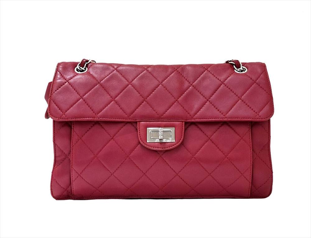 CHANEL シャネル マトラッセ チェーン ショルダーバッグ シャネルバッグ キャビアスキン レット&times;シルバー金具 レディース ショルダー鞄 かばん 中古｜レイライン
