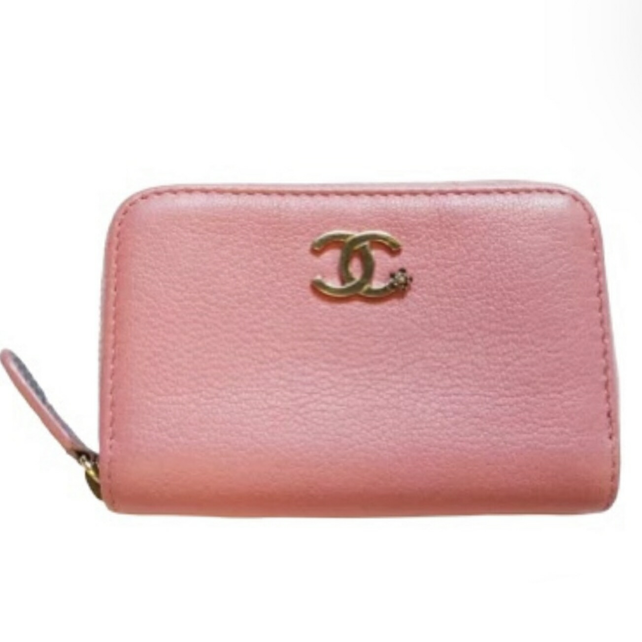 【美品】CHANEL シャネル　カードケース　名刺入れ　ポーチ エレガント☆彡》 CHANEL カードケース (CHANEL/カードケース