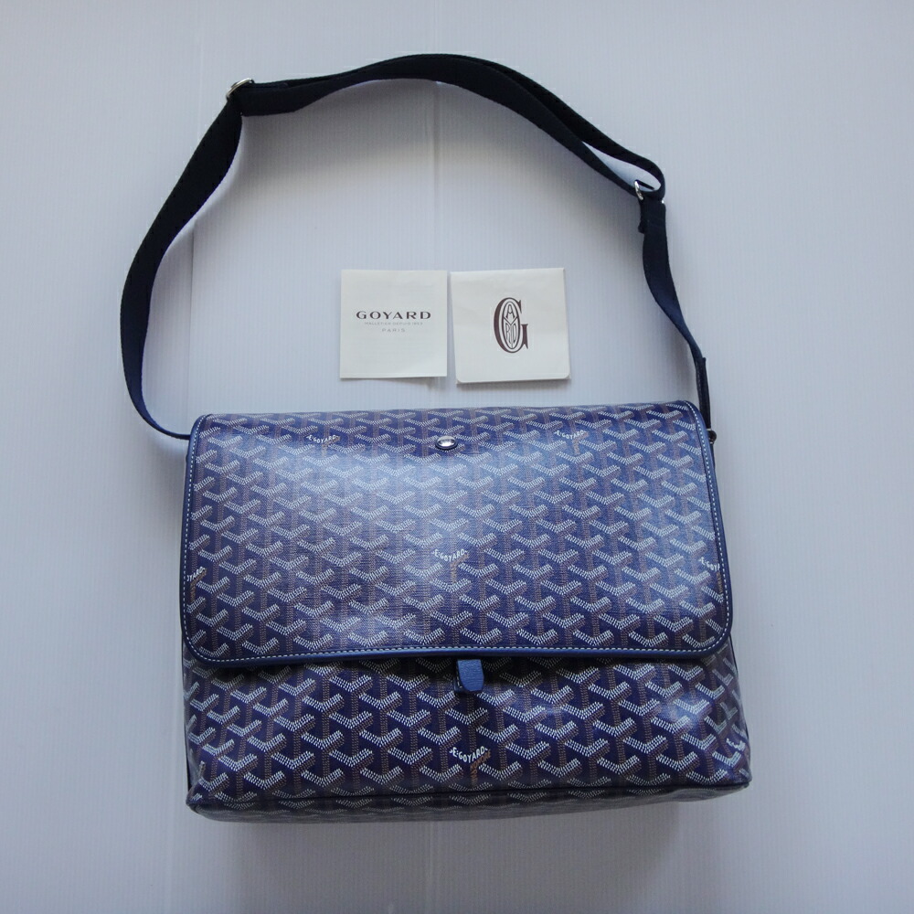 GOYARD 2つ折りウォレット ネイビー レザー ゴヤール 楽天市場】GOYARD ゴヤール リシュリュー PVC 二つ折り 長財布