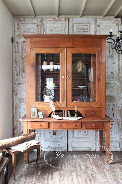 カップボード　Lane社製 ヴィンテージ　アンティーク 1950's ヴィンテージ ミッドセンチュリー カップボード - アンティーク