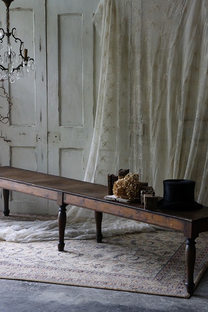 ①【j +】【幅220cm】イギリス購入♪チャーチベンチ※8台購入条件価格