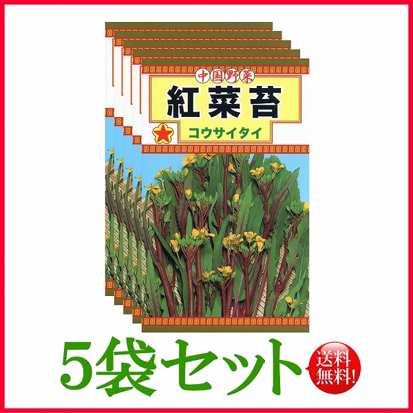 Sale 85 Off 5袋割引セット 全国送料無料 紅菜苔 コウサイタイ トーホク 野菜 ハーブ 草花 園芸 栽培 肥料 家庭菜園 球根 苗 種まき 種子 たね タネ 植物 ガーデニング フタバ種苗 サカタのタネ タキイ種苗 在庫がある商品のみ12時 土日祝を除く までのご注文で当日出荷