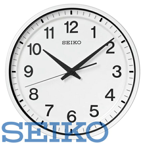 【送料無料】SEIKO CLOCK (セイコークロック) 掛け時計 衛星電波 アナログ 白 GP214W ■送料無料※北海道・九州・沖縄・離島は別途送料(1080円~2160円)|リライアブル RELIABLE