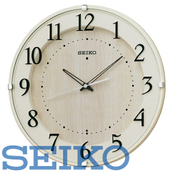 楽天市場】【送料無料】SEIKO CLOCK (セイコークロック) 掛け時計 電波