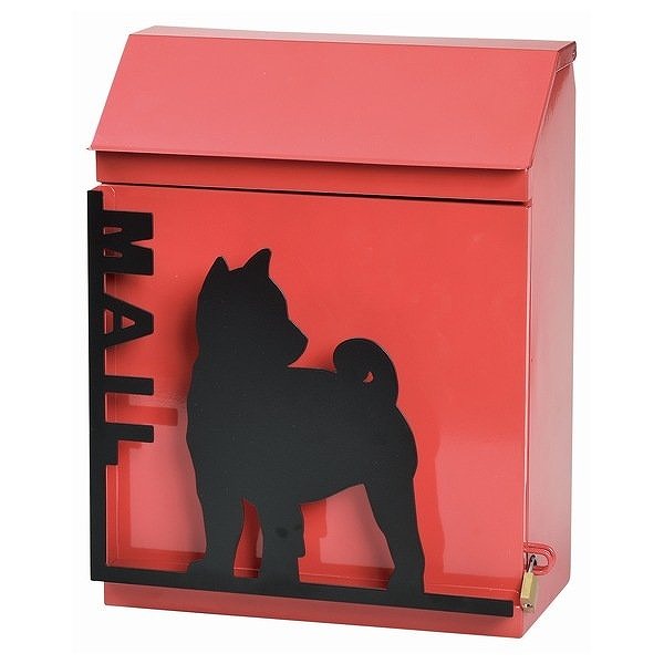 【貨物輸送無料】水茎の跡 照明ランプ郵便うけ セトクラフト(Seto Craft) 犬 飼い犬 シルエットウォールポスト(飼い犬) ★南京錠付き添い人 SI-1505-800 赤いこと/黒いこと 郵便うけ 郵便うけ 【北海道・九州・沖縄・離島は別途貨物輸送( 2,500円/離島4,500円)】si-1506  si-1508 si-1507 愛犬