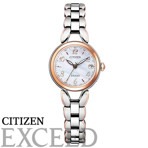 【送料無料】[シチズン]腕時計 Citizen EXCEED エクシード 腕時計 ES9474-59W レディース マルチカラー ※北海道・九州・沖縄・離島は別途送料（1080円～2160円） 母の日　卒業式 お祝い 記念品 入社式 卒業式 可愛い｜リライアブル　RELIABLE