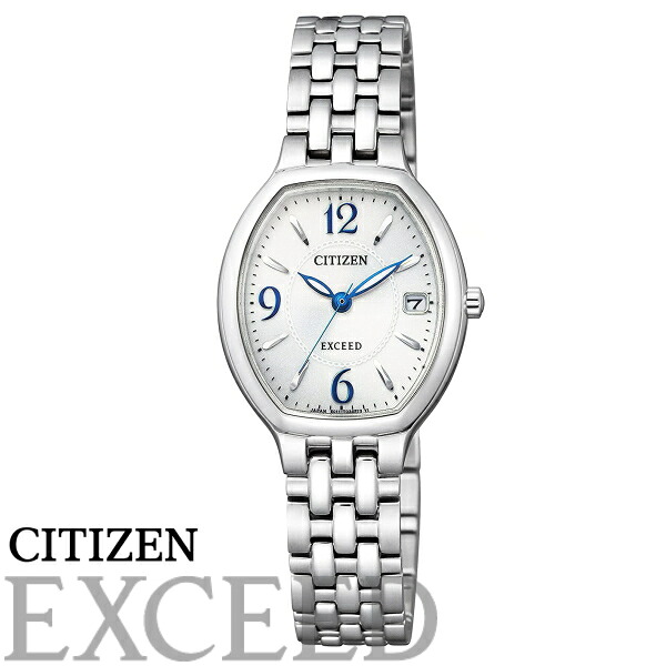 【送料無料】[シチズン]腕時計 Citizen EXCEED エクシード 腕時計 エコ・ドライブ トノー EW2430-57A シルバー ※北海道・九州・沖縄・離島は別途送料（1080円～2160円） 母の日　卒業式 お祝い 記念品 入社式 卒業式 可愛い｜リライアブル　RELIABLE 40,474円