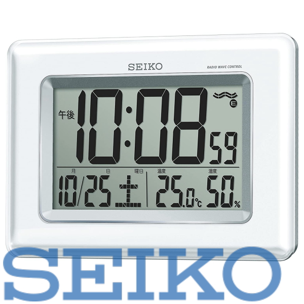 楽天市場】【即出荷】【送料無料】【SEIKO/セイコー】 電波掛置兼用