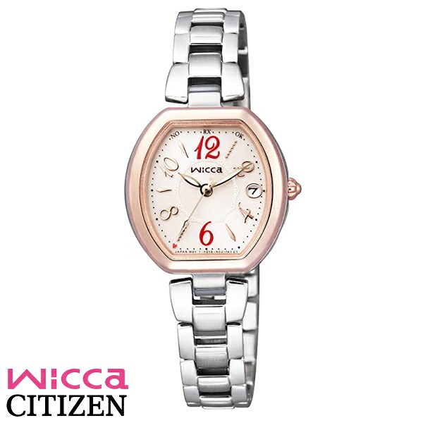 【送料無料】[シチズン/CITIZEN] wicca(ウィッカ) 腕時計ソーラーテック電波時計 ハッピーダイアリー シンプルアジャスト KL0-731-91 レディース ※北海道・九州・沖縄・離島は別途送料（1080円～2160円）退職祝い 卒園祝 周年 ウエディング インテリア 可愛い｜リライアブル　RELIABLE