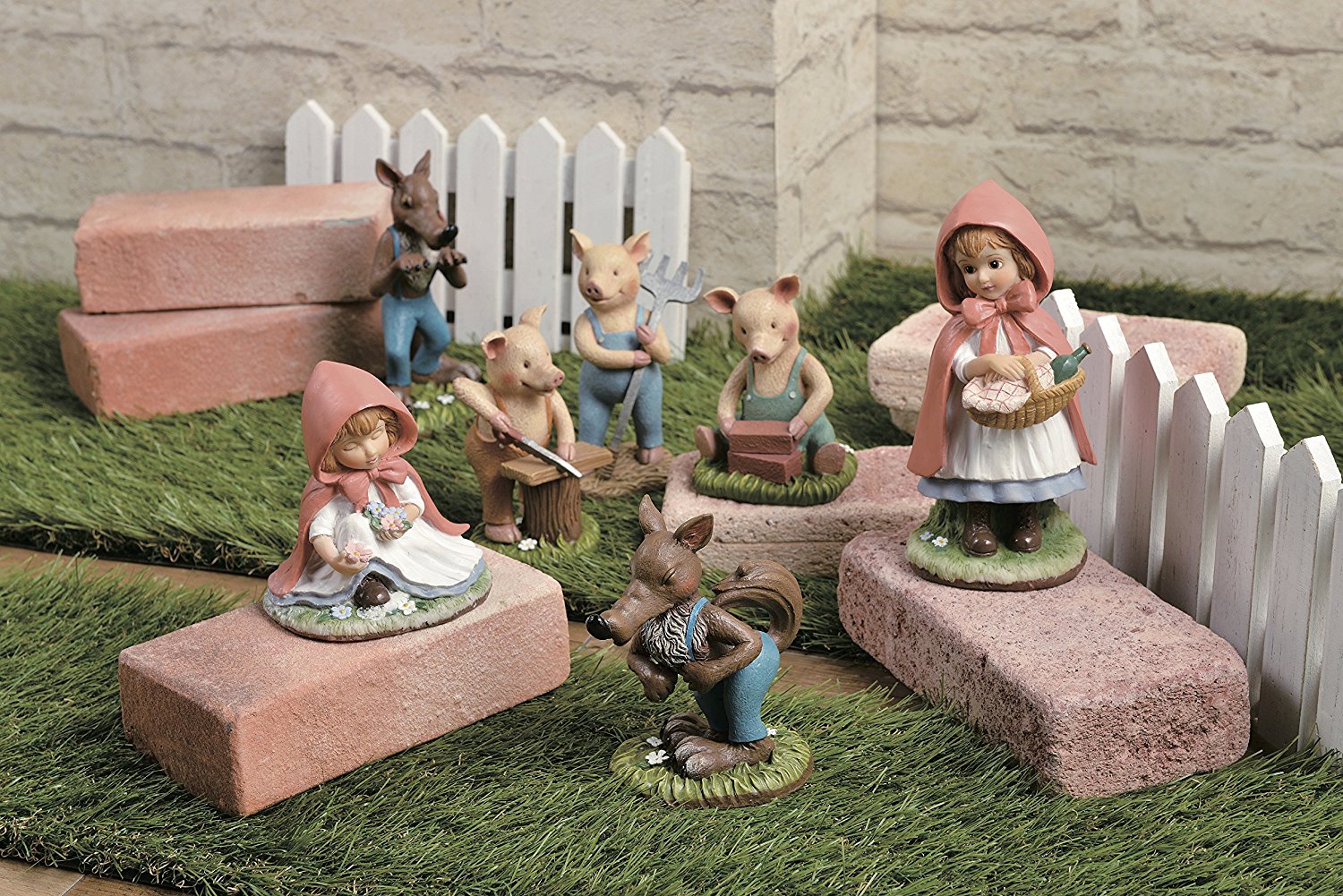 楽天市場 送料無料 セトクラフト Forest Story オーナメント 3匹のこぶた 小 レンガ Sr 06 125 花 ガーデン Diy ガーデニング 置物 オーナメント 動物 北海道 九州 沖縄 離島は別途送料 1080円 2160円 引き出物 新築祝い 一人暮らし リライアブル Reliable