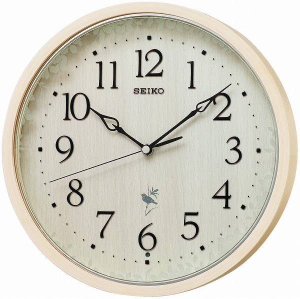 沸騰ブラドン SEIKO CLOCK セイコークロック 掛け時計 ネイチャーサウンド 12種類 電波 アナログ 報時 切替式 天然色 木地  RX215A 送料無料※北海道 九州 沖縄 離島は別途送料 1080円〜2160円 fucoa.cl