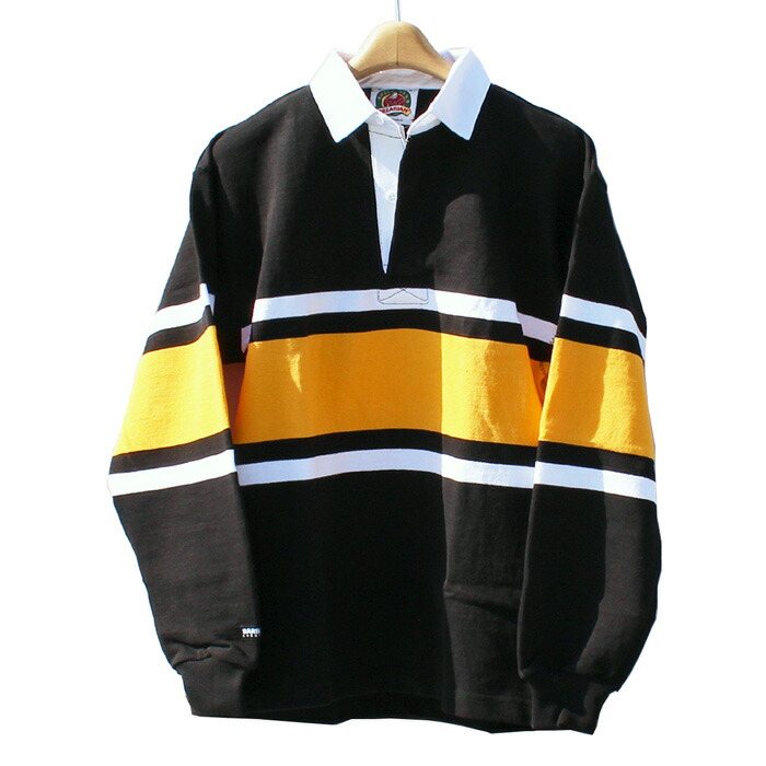 最安値で BARBARIAN STK-024 12oz REGULER LONG SLEEVE RUGBY JERSEY 