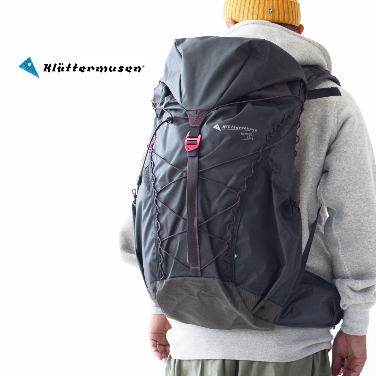 【SALE 30%OFF】KLATTERMUSEN [クレッタルムーセン] Brimer Backpack 32L [40444U11] ブライマーバックパック 32L・リュック・登山・アウトドア・MEN'S/LADY'S［2025AW］