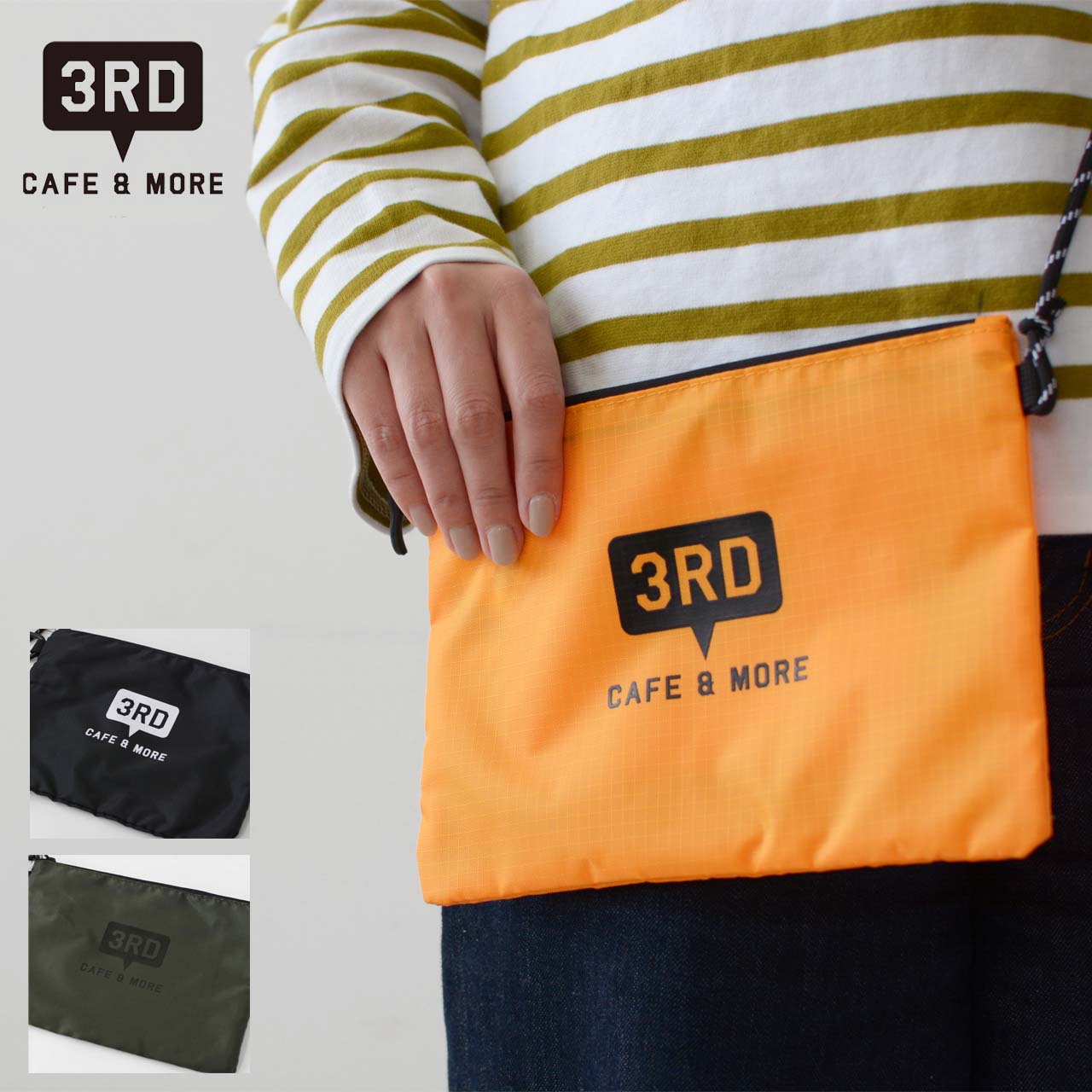 3rd サード Sakosh Go Bag 0012 ショルダーポーチ サコッシュ