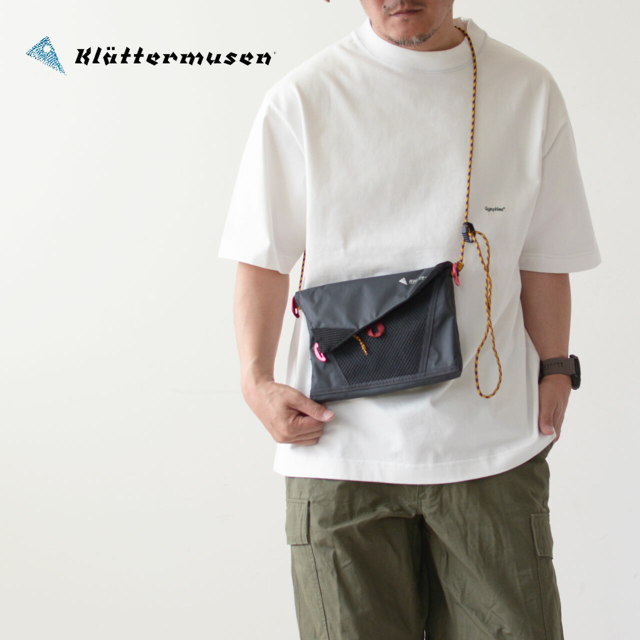 KLATTERMUSEN [クレッタルムーセン] Hrid WP Accessory Bag 1.5L [10559] フリッド ウォータープルーフ アクセサリバッグ 1.5L・サコッシュ・ワンショルダー・ポーチ・ポシェット・キャンプ・アウトドア・MEN'S / LADY'S [2026SS]