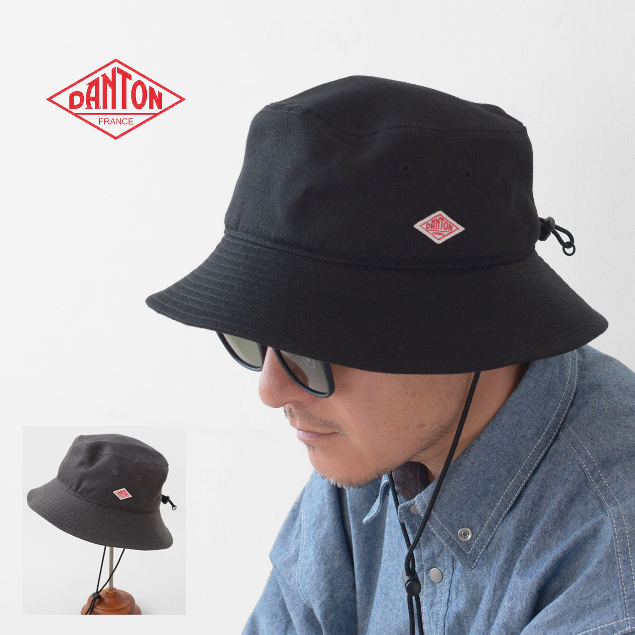 楽天市場】【SALE 30%OFF】DANTON [ダントン] CORDUROY BUCKET HAT [DT