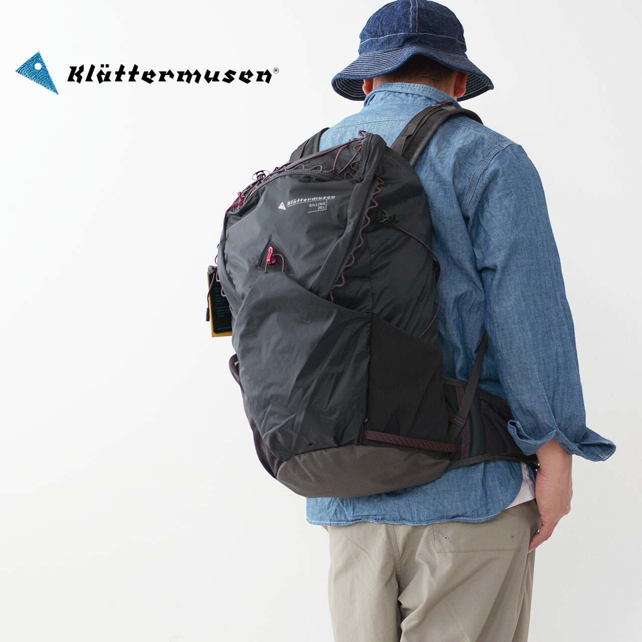 KLATTERMUSEN [クレッタルムーセン] Gilling Backpack 26L [10292] ギリング バックパック 26L・リュック・トレッキングバックパック・ハイキング・アウトドア・MEN'S / LADY'S [2026SS]