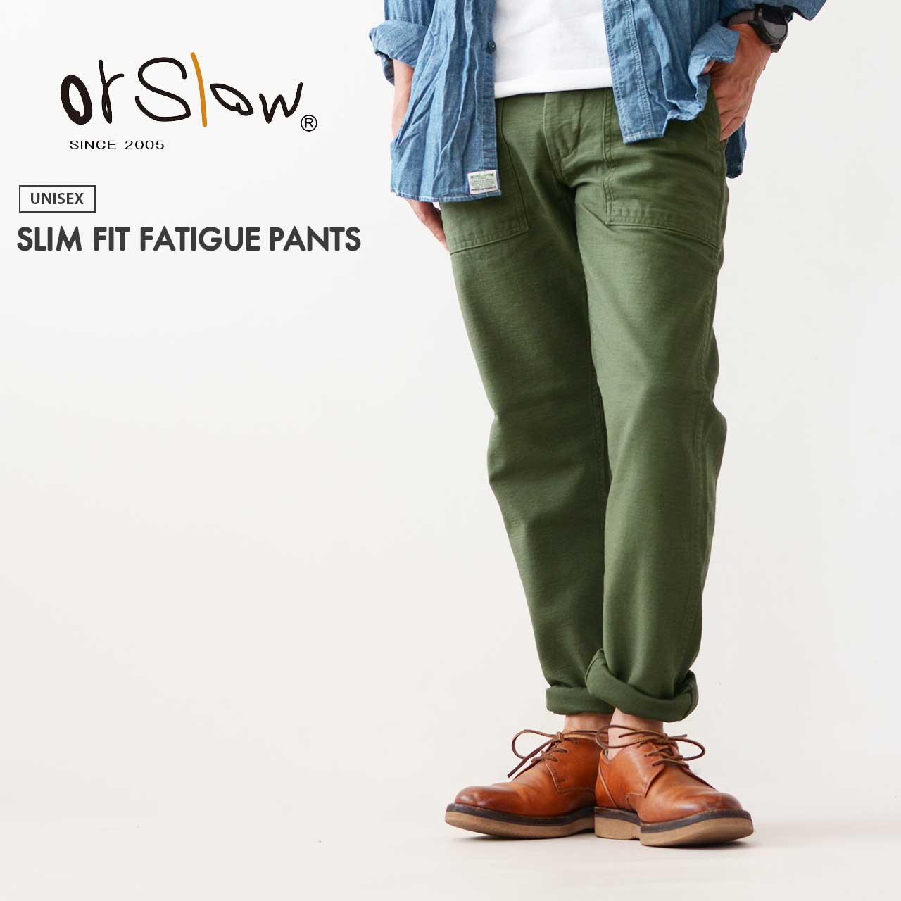 楽天市場】orslow[オアスロウ] UNISEX VINTAGE FIT 6 POCKETS