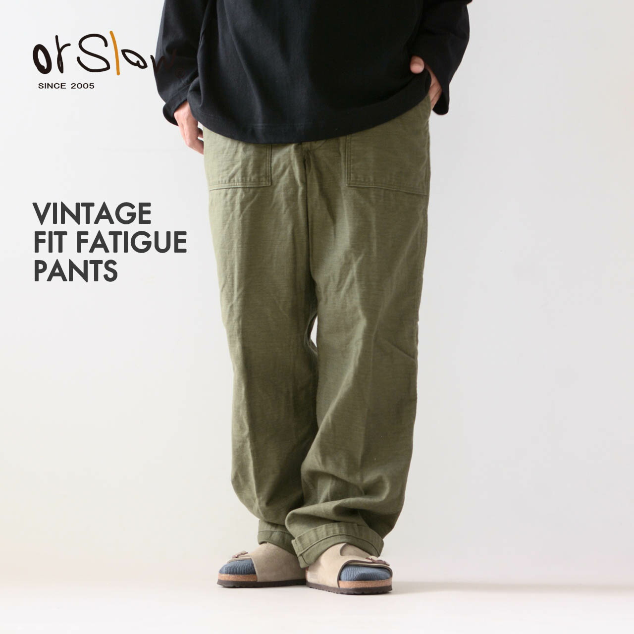 楽天市場】orslow[オアスロウ] UNISEX VINTAGE FIT 6 POCKETS