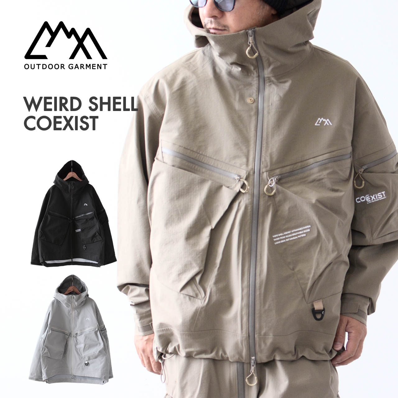 楽天市場】【SALE 20%OFF】CMF OUTDOOR GARMENT [コムフィアウトドアガーメント] PHANTOM SHELL  COEXIST [CMF2302-J08C] ファントムシェルコイグジスト・シェルジャケット・アウター・ジャケット・キャンプ・アウトドア・MEN'S  / LADY'S [2023AW] : refalt