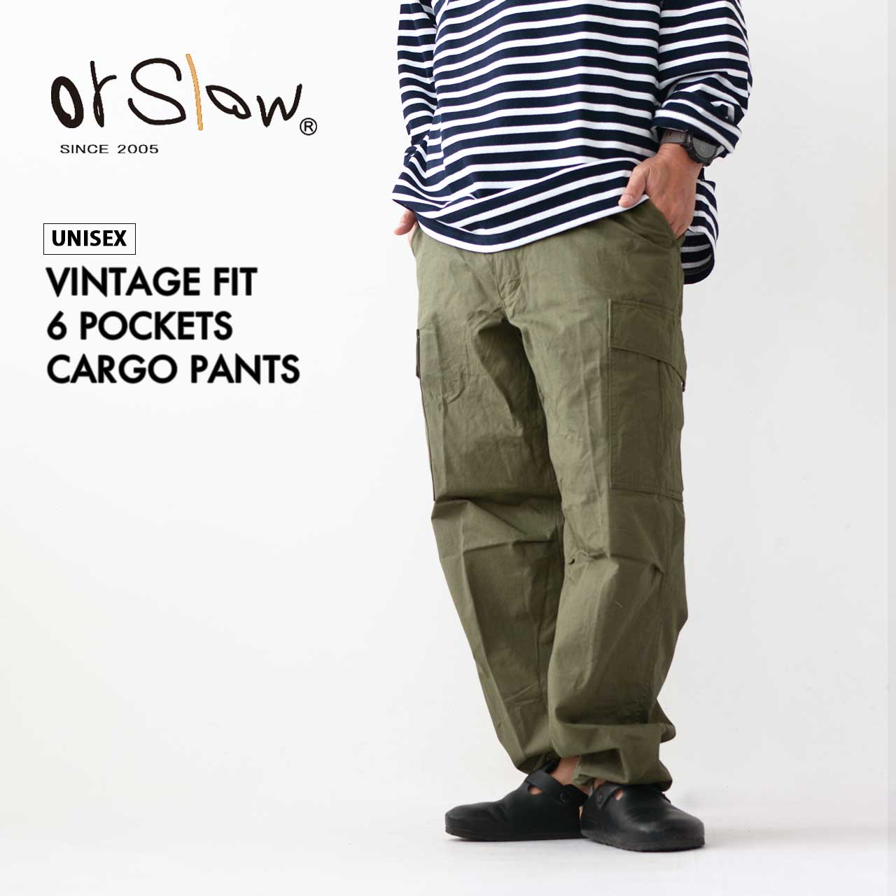 楽天市場】【SALE 20%OFF】orslow[オアスロウ] UNISEX VINTAGE FIT 6