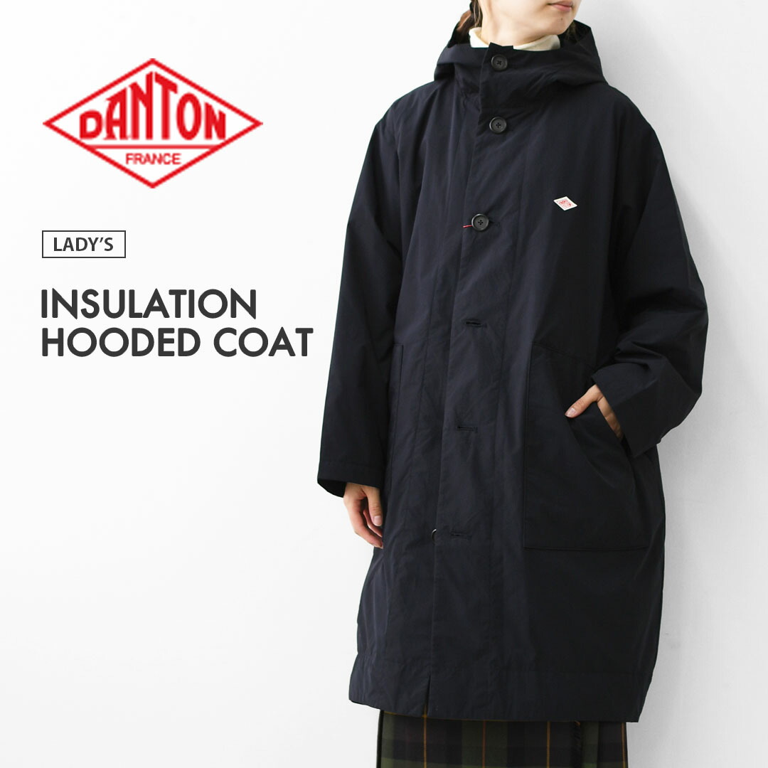 Danton　フード付きコート 楽天市場】【SALE 20%OFF】DANTON [ダントン] W INSULATION HOODED