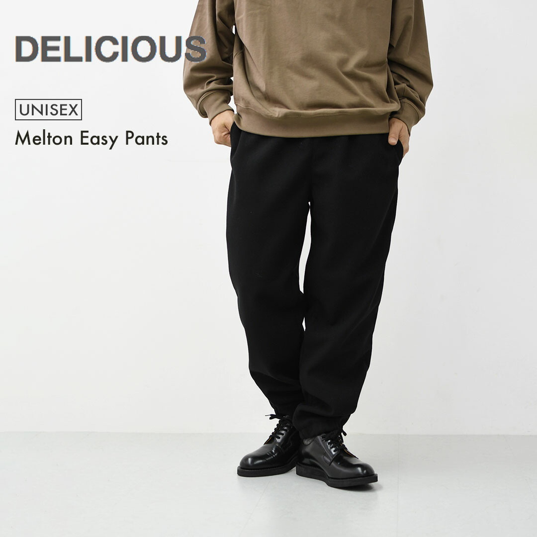 楽天市場】DELICIOUS [デリシャス] Melton Easy Pants [DP0013