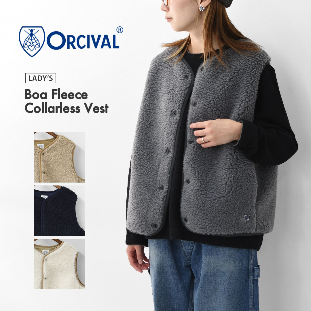 楽天市場】ORCIVAL [オーチバル・オーシバル] W ROUND NECK BLOUSON