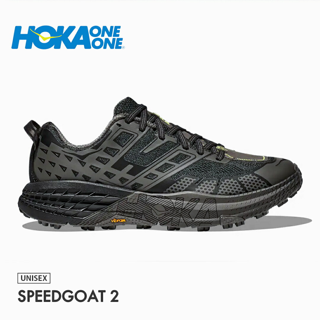 HOKA ONE ONE [ホカオネオネ] U SPEEDGOAT 2  [1162710-bhlt] スピードゴート２/BHLT・ タウンシューズ・ロードランニング・ クイックスピード競技・厚底・座布団性・MEN\u0027S / LADY\u0027S  [2026SS] BHLT