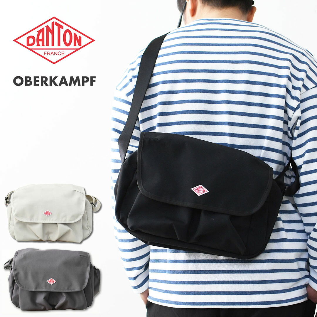 DANTON [ダントン] CANVAS SHOULDER BAG「OBERKAMPF」 [OBERKAMPF] キャンバスショルダーバッグ「オべルカンフ」・ショルダーバッグ・MEN'S / LADY'S [2026SS]