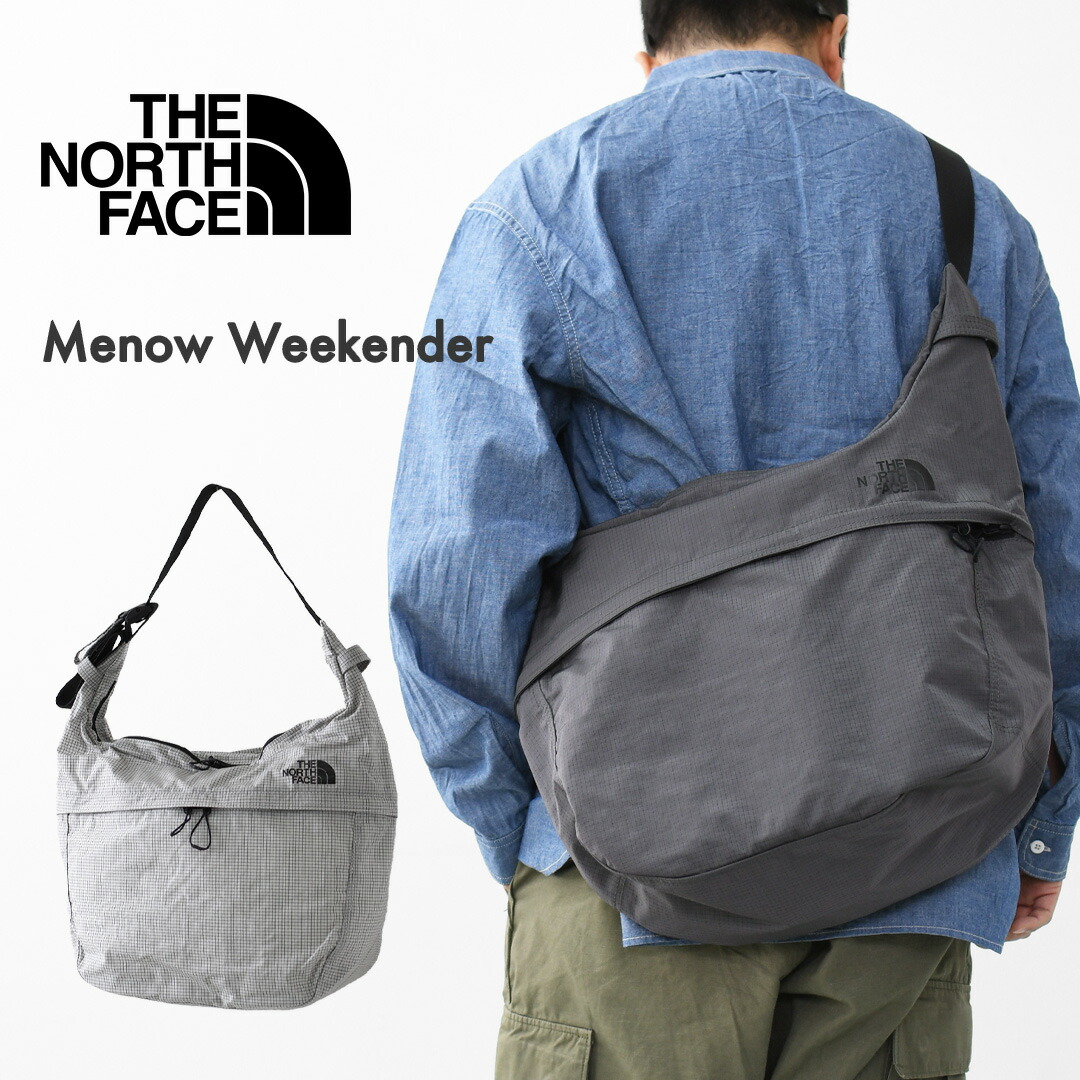 【PRE SALE】THE NORTH FACE  [ザ・ノース・フェイス置き目代わりになる店] Menow Weekender [NM72623] メノウウィーケンダー・ショルダーバッグ・ナイロンショルダーバッグ・ナイロンバッグ・MEN\u0027S / LADY\u0027S [2026SS]