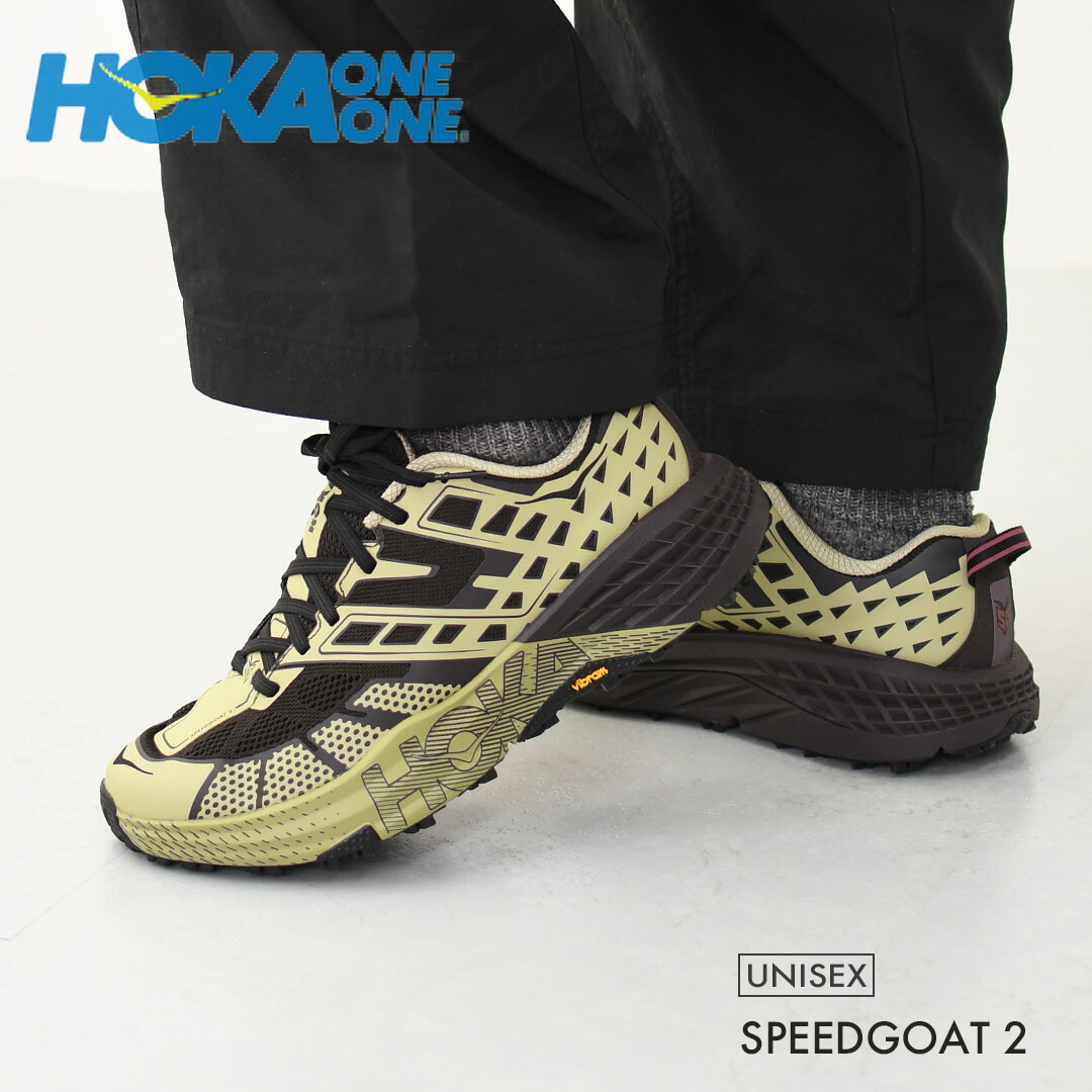 HOKA ONE ONE [ホカオネオネ] U SPEEDGOAT 2 [1162710-CGRS] スピードゴート２/ CGRS・ タウンシューズ・ロードランニング・ クイックスピード競技・厚底・座布団性・MEN\u0027S / LADY\u0027S [2026SS]