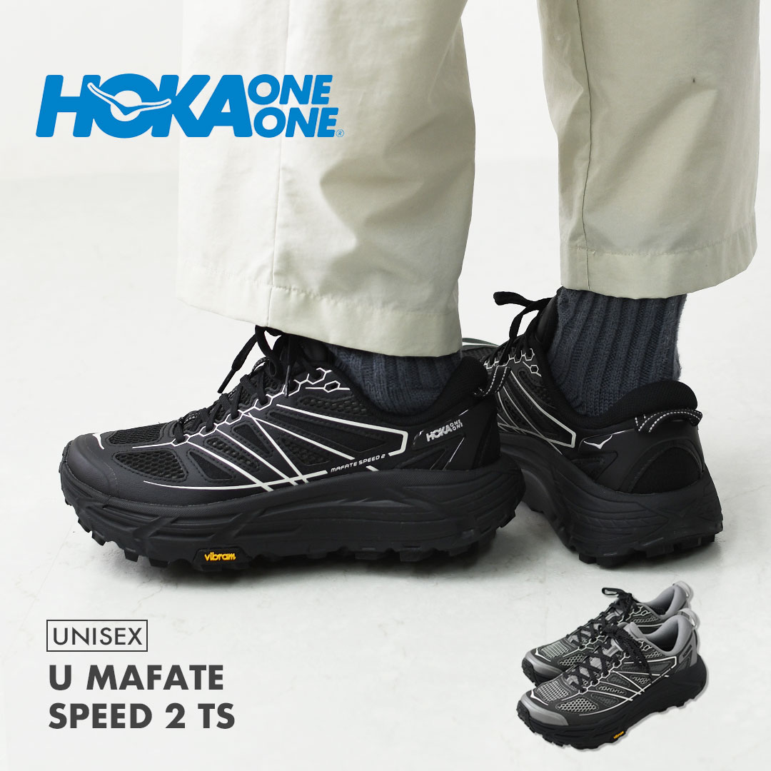 HOKA ONE ONE [ホカオネオネ] U MAFATE SPEED 2 TS [1171891] マファテ スピード2 TS ・ユニセックス・ランニング・トレイルランニング・スニーカー・アウトドア・MEN'S / LADY'S [2026AW]｜refalt