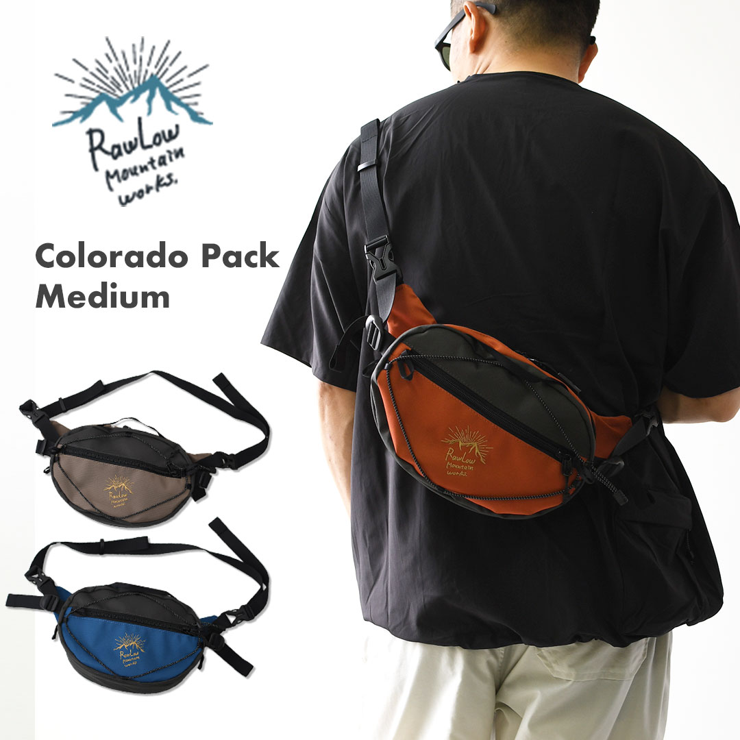 Rawlow mountain works [ロウロウ マウンテン ワークス] Colorado Pack Medium [colorado-m] コロラドパック ミディアム・ショルダーバッグ・コンパクトトート・サコッシュ・軽量・ウエストポーチ・MEN'S/ LADY'S [2026AW]｜refalt