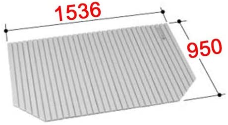 【BL-SC95154】LIXIL INAX 風呂フタ 巻フタ 奥ふかさ950粍 横幅1536粍
