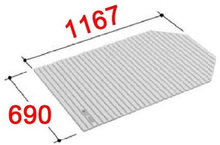 【BL-SC69117】LIXIL INAX 風呂フタ 巻フタ 奥行690mm 横幅1167mm