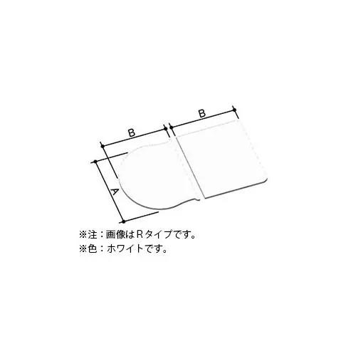 【YFK-1576B(7)L-D2】LIXIL INAX 風呂フタ 薄型保温組フタ 2枚組 L印字機 白いこと 奥ふかさ735粍 横幅733粍