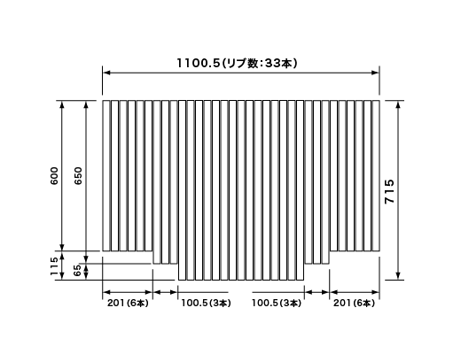 RS9GD6051NC Panasonic パナソニック 風呂フタ 巻フタ 715×1100 はやりっ子1216 ※RS9GD6051NECにて納品