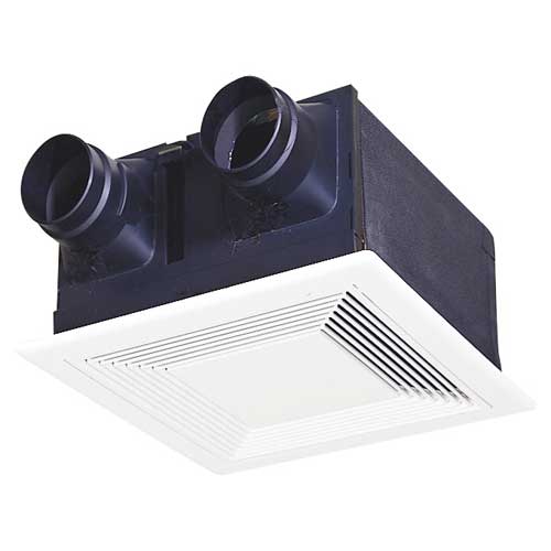 VL-100ZSDK2 三菱電機 換気扇 ダクト用ロスナイ 居間・事務所・店舗用 フラット格子パネル 電気式シャッター 100m3/hタイプ（現行品番：VL-100ZSDK3で納品）