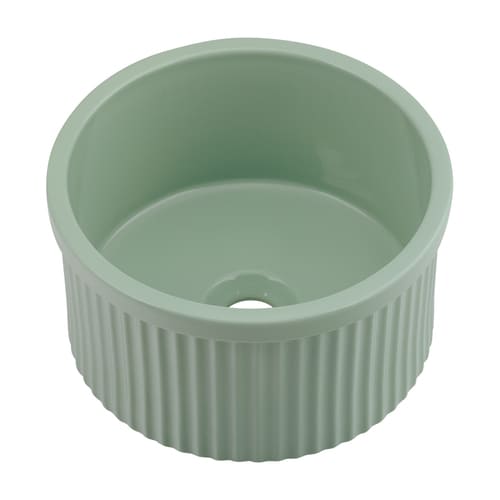 【493-211-GR】カクダイ 丸型室内用便器器 緑であること KAKUDAI (入り代わり品 493-246-GR でお届け) 洗面用設備-木材・建築資材・設備