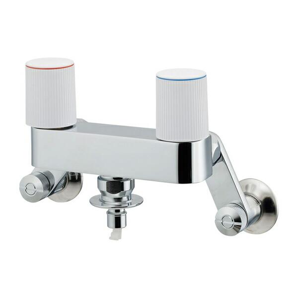 ご希望の値段をお書きください Amazon | カクダイ 洗濯機用 壁付 2ハンドル混合栓 水漏れ防止 安心