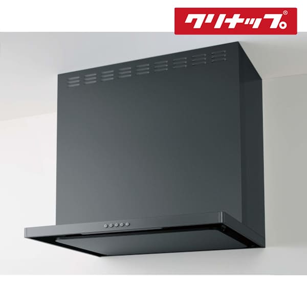 ZRS90ABZ21FC(R・L)-E クリナップ ラクエラ フラットスリムレンジフード メタルブラック 間口90cm 【メーカー直送品】