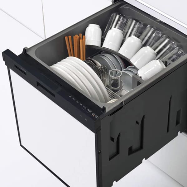 Zwpp45r14adk E クリナップ ラクエラ プルオープン食器洗い乾燥機 ブラック パネルタイプ Medfited Org