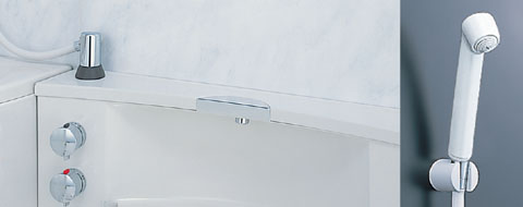 【LIXIL/リクシル】INAX/イナックス シャワー二階建てバス水栓＜BF-8740TNR-D-PU＞