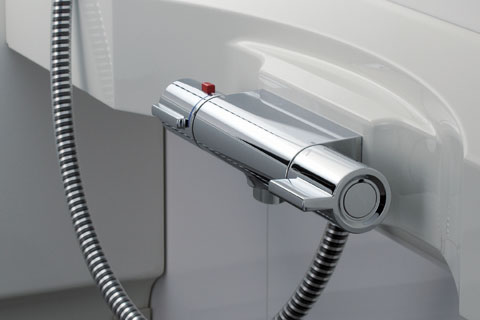 【LIXIL/リクシル】INAX/イナックス シャワー二階建てバス水栓＜BF-X146TN-MD-DW-PU2＞