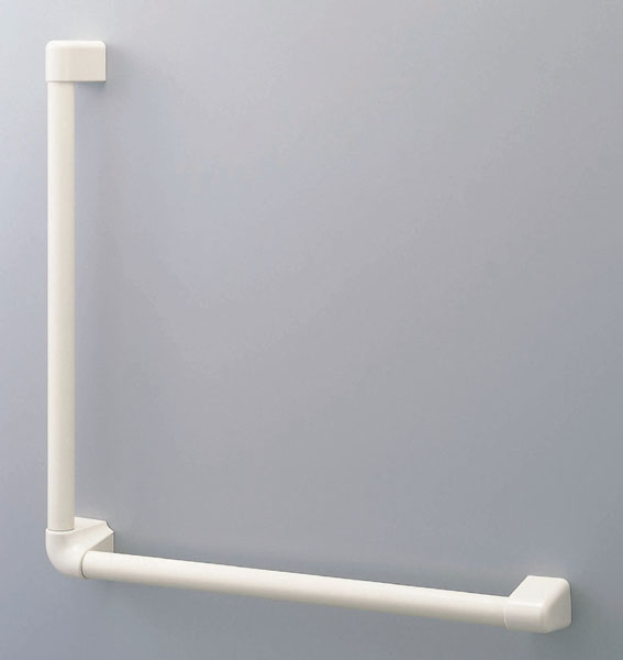 INAX アクセサリーバー (手すり) L型 ディンプル加工タイプ（600&times;800mm） NKF-520(600x800)｜リホームストア店