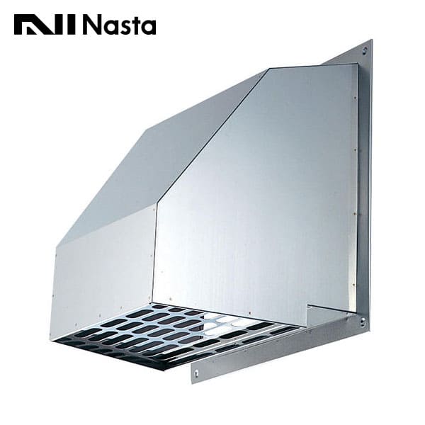 【KS-700SE】Nasta キョーワナスタ 屋外換気口 ステンレス 木枠留め用 強制換気・角型タイプ｜リホームストア店 7,729円
